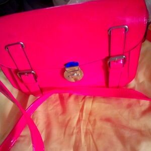 Women's hot pink purse